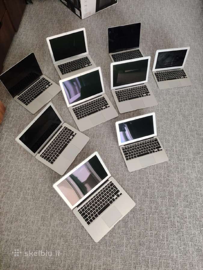 9 vienetai Apple MacBook kompiuterių - nuotraukos Nr. 4