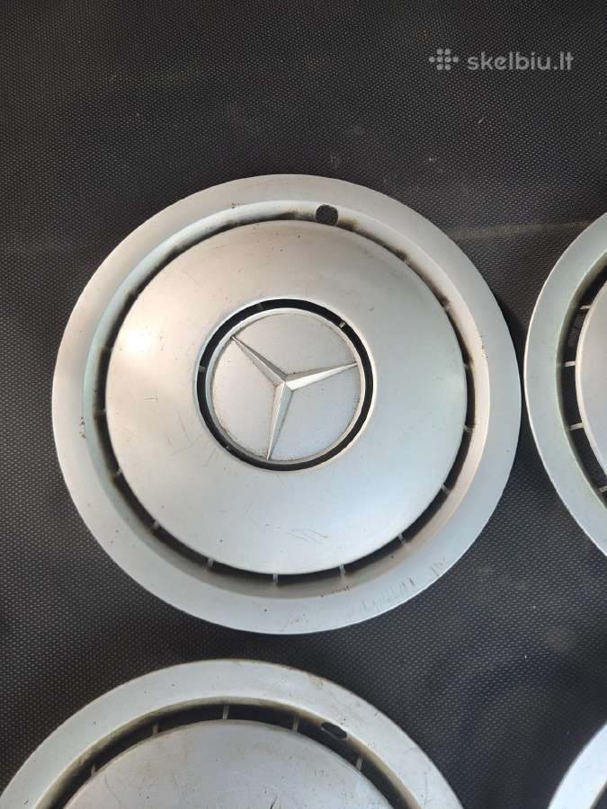 4 vnt. originalūs Mercedes-benz ratų gaubtai - nuotraukos Nr. 3