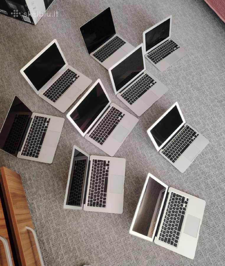 9 vienetai Apple MacBook kompiuterių - nuotraukos Nr. 5