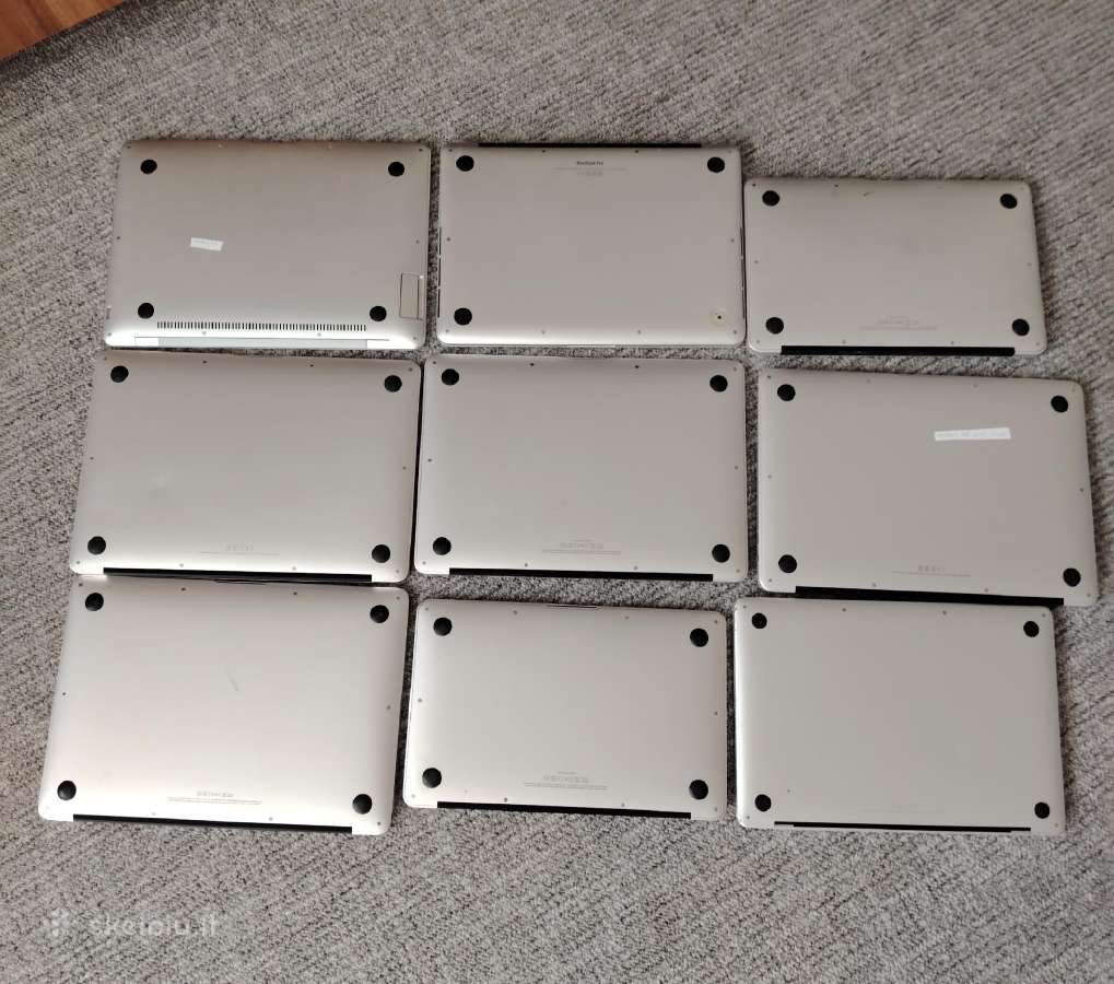 9 vienetai Apple MacBook kompiuterių - nuotraukos Nr. 7