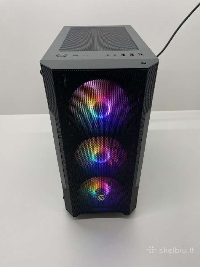 Ryzen 7 5800, Rx 6600 XT žaidimų kompiuteris - nuotraukos Nr. 2
