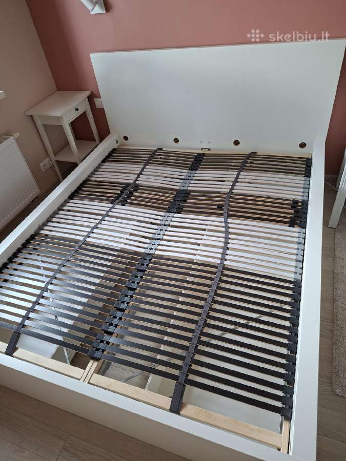 1,6x2,0 Ikea Malm lova su 4 stalčiais - nuotraukos Nr. 2