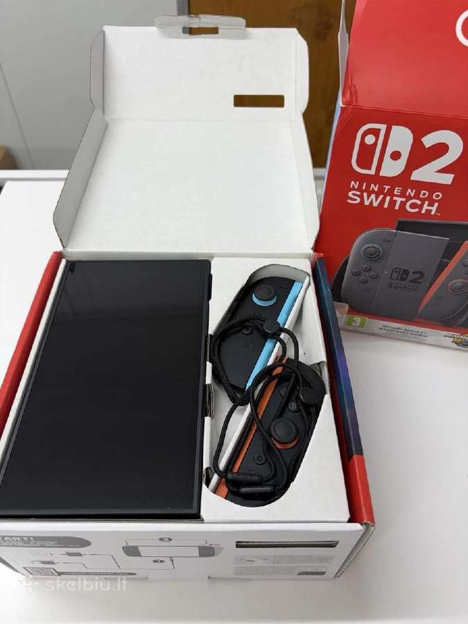 Nintendo switch 2, 256 GB - nuotraukos Nr. 2