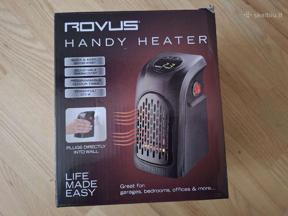 Elektrinis šildytuvas Rovus 370v - nuotraukos Nr. 2