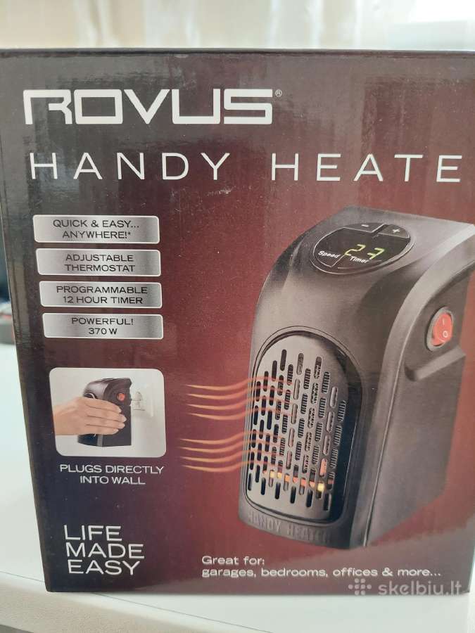 Elektrinis šildytuvas Rovus 370v - nuotraukos Nr. 6