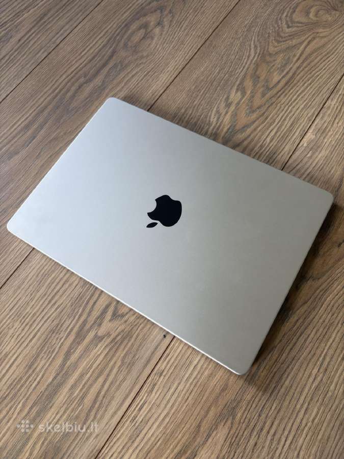 Labai gerai išlaikytas MacBook Pro 14 (1 TB SSD) - nuotraukos Nr. 4