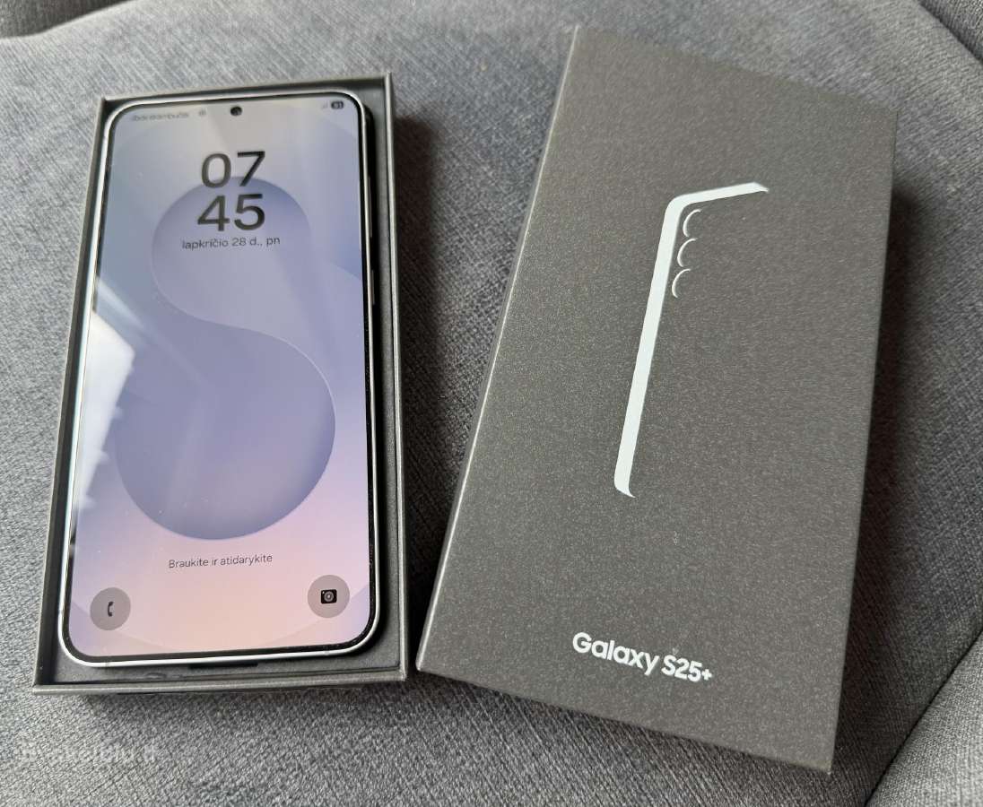 Samsung Galaxy S25+ 256gb – Silver Shadow - 520 eu - nuotraukos Nr. 2