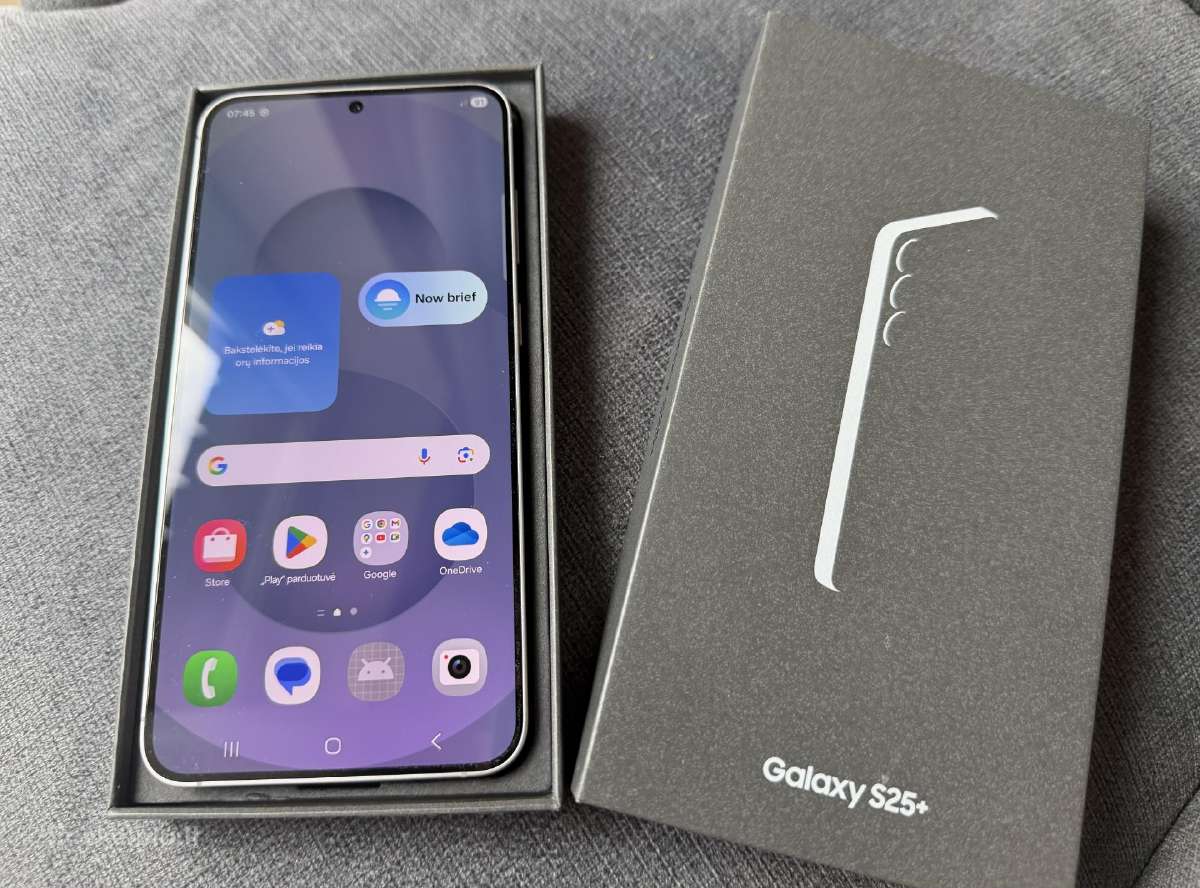Samsung Galaxy S25+ 256gb – Silver Shadow - 520 eu - nuotraukos Nr. 3