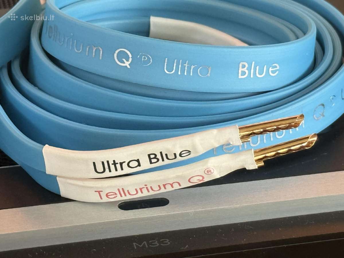 Tellurium Q Ultra Blue kolonėlių laidai - nuotraukos Nr. 2