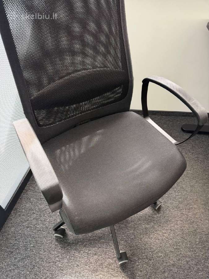 Ikea Markus Office Chair, Vissle Dark Grey, Adjust - nuotraukos Nr. 7