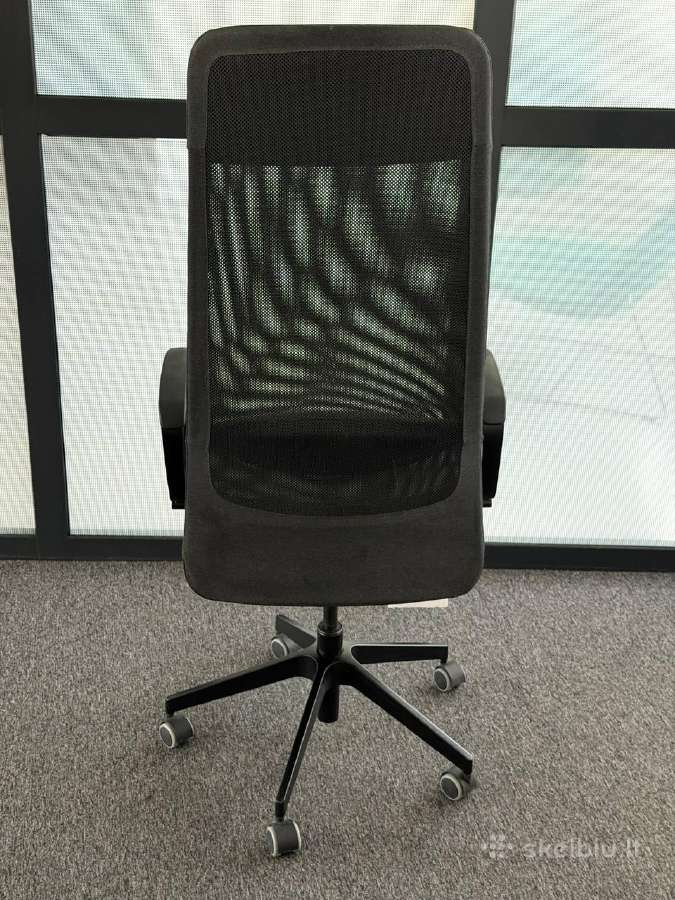 Ikea Markus Office Chair, Vissle Dark Grey, Adjust - nuotraukos Nr. 4