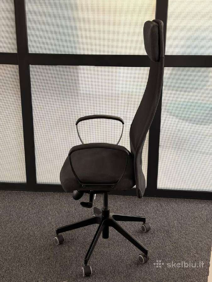 Ikea Markus Office Chair, Vissle Dark Grey, Adjust - nuotraukos Nr. 5