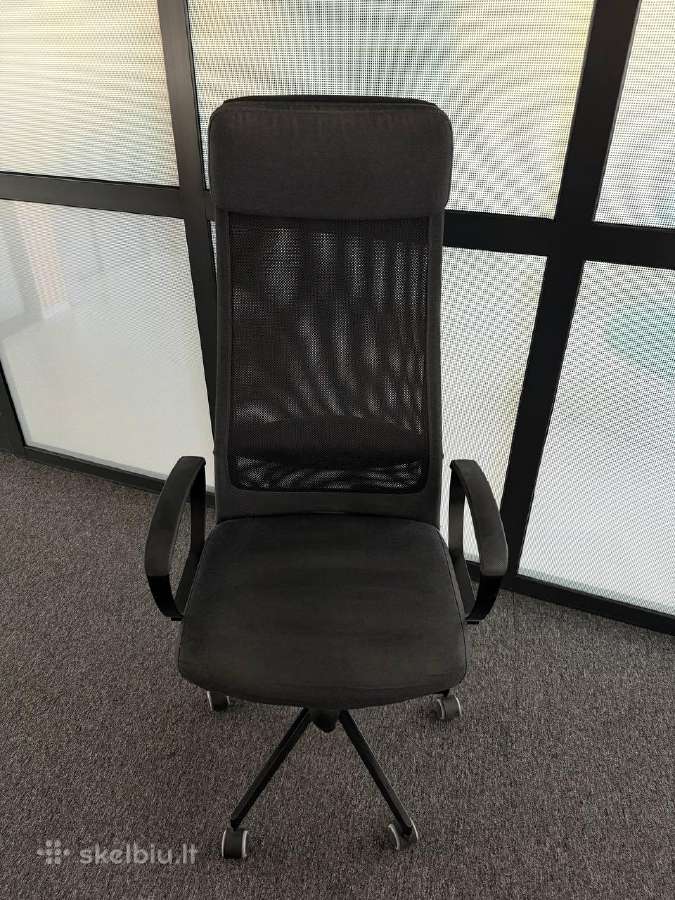 Ikea Markus Office Chair, Vissle Dark Grey, Adjust - nuotraukos Nr. 6