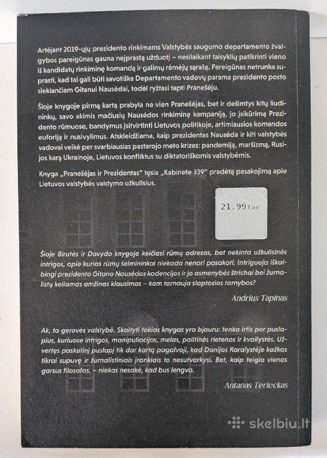 Pranešėjas ir Prezidentas - nuotraukos Nr. 2