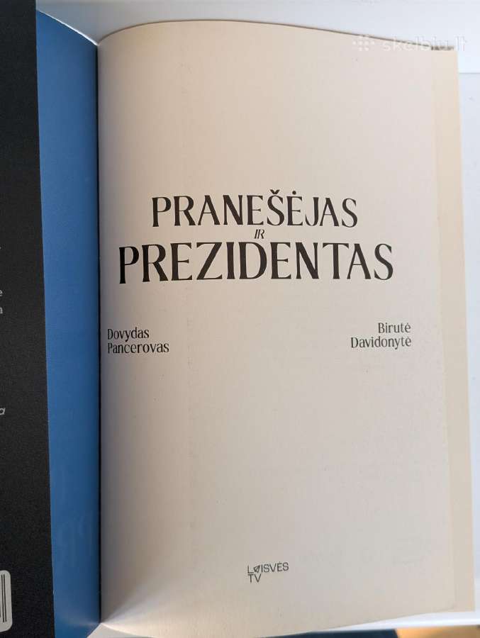 Pranešėjas ir Prezidentas - nuotraukos Nr. 3