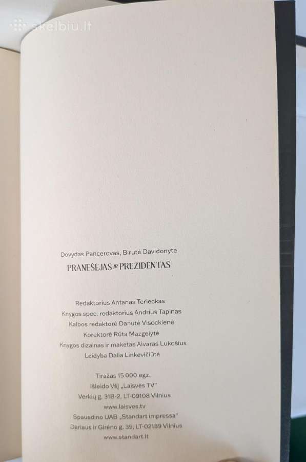 Pranešėjas ir Prezidentas - nuotraukos Nr. 5