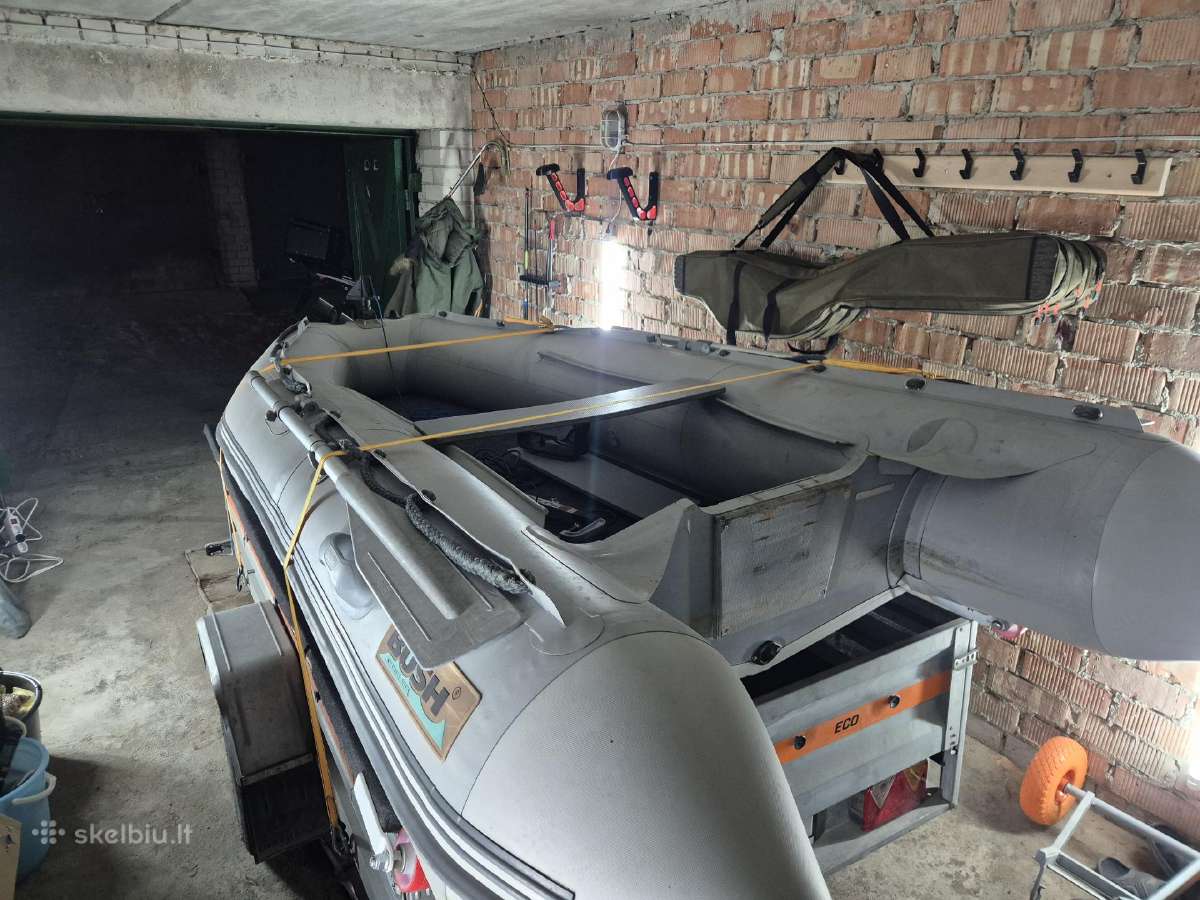 Valtis Bush K330 ir variklis Yamaha 4 - nuotraukos Nr. 3