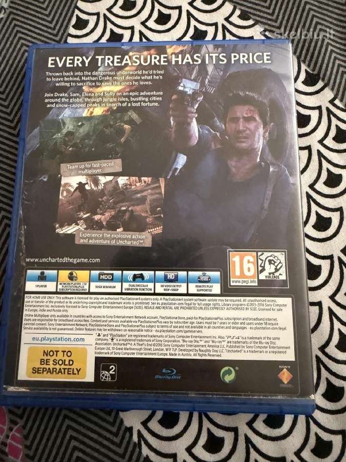Uncharted 4 A Thiefs End Ps4 - nuotraukos Nr. 2
