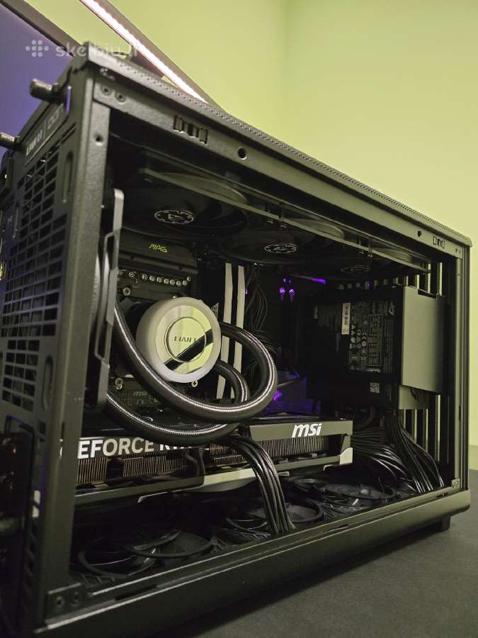 Lian Li matx 5070ti R9 9900x Gaming + Workstation - nuotraukos Nr. 3