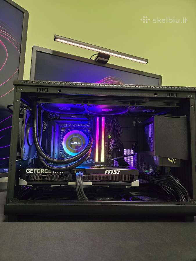 Lian Li matx 5070ti R9 9900x Gaming + Workstation - nuotraukos Nr. 4