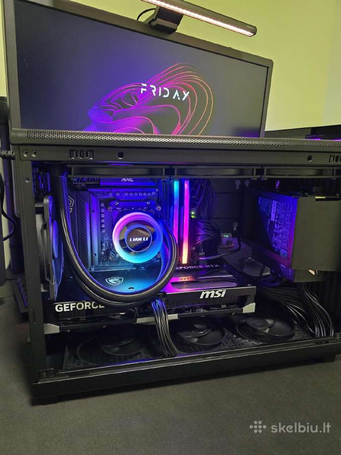 Lian Li matx 5070ti R9 9900x Gaming + Workstation - nuotraukos Nr. 5