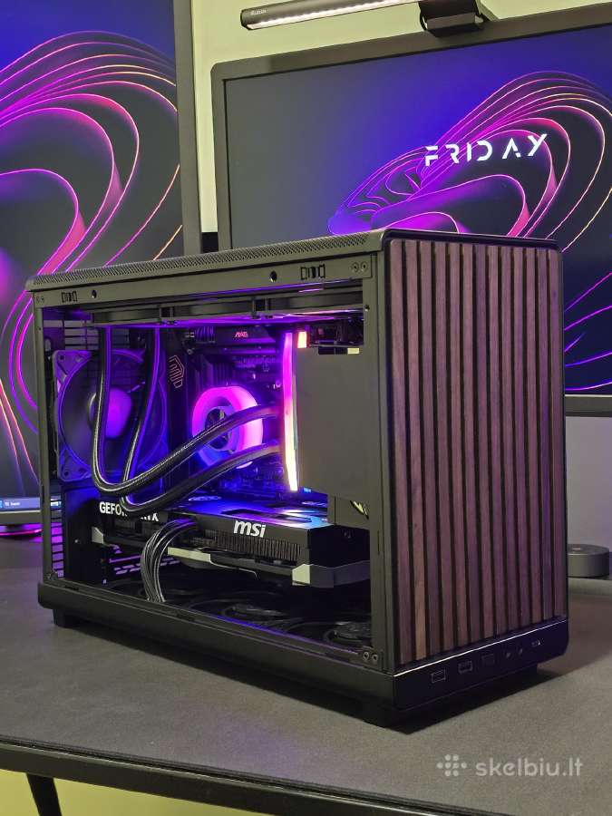 Lian Li matx 5070ti R9 9900x Gaming + Workstation - nuotraukos Nr. 6