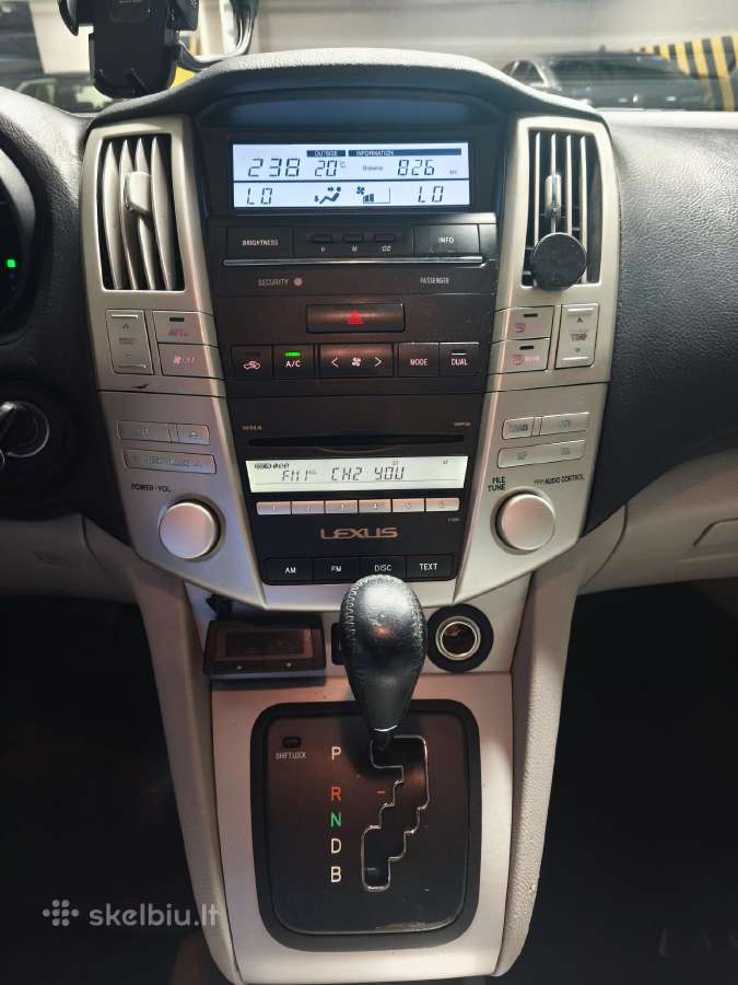 Lexus Rx 400h 2008 m. Hybrid 6 500 € - nuotraukos Nr. 8