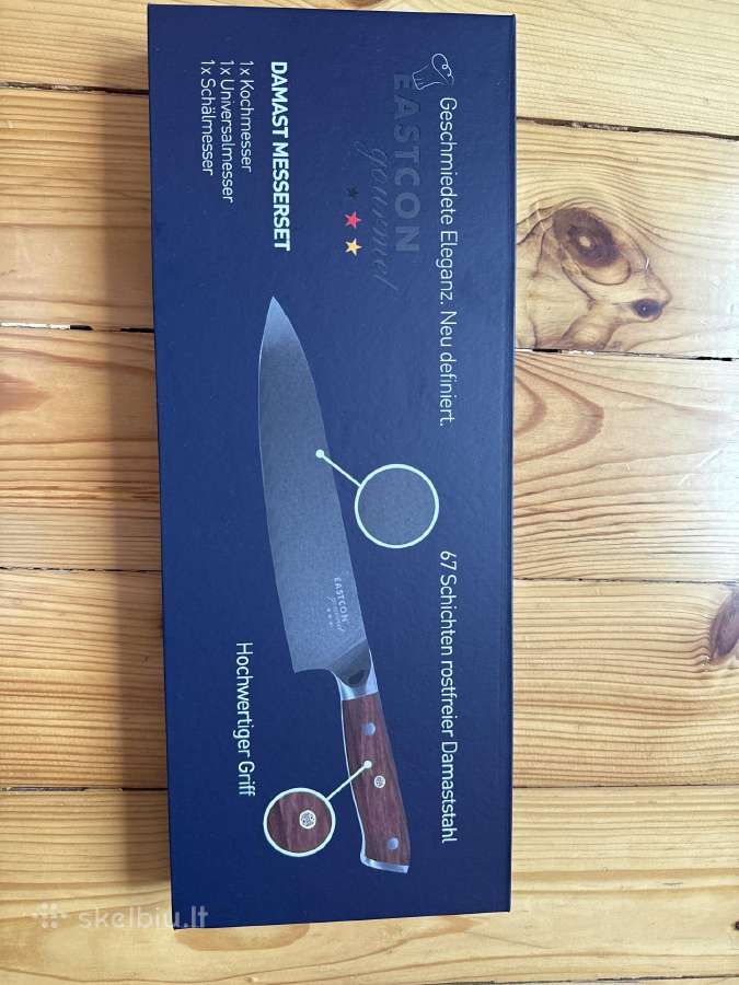 Eastcon Damasko peiliai 3vnt - nuotraukos Nr. 8
