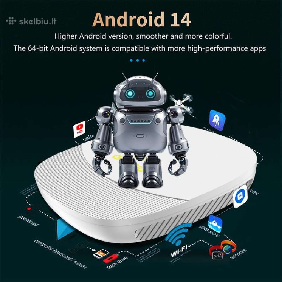 Tv98 Atv Max TV priedėlis 4k Android 14 - nuotraukos Nr. 10