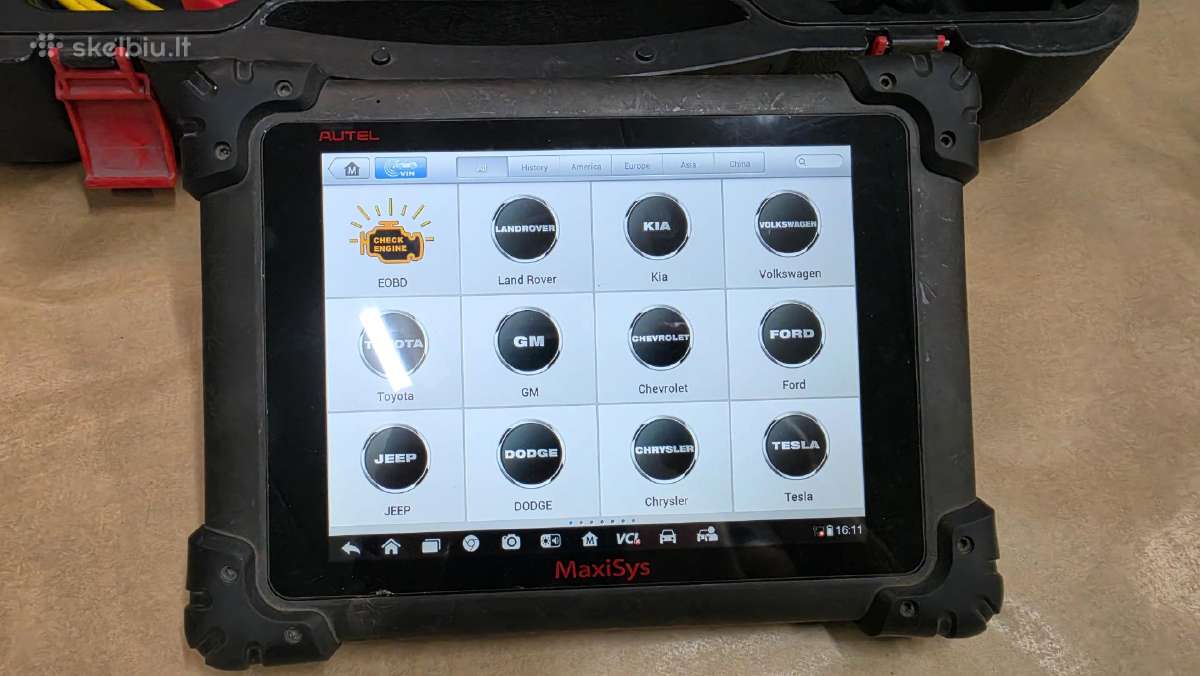 Autel Maxisys Pro, Maxiflash Pro J2534 Ecu progr. - nuotraukos Nr. 5