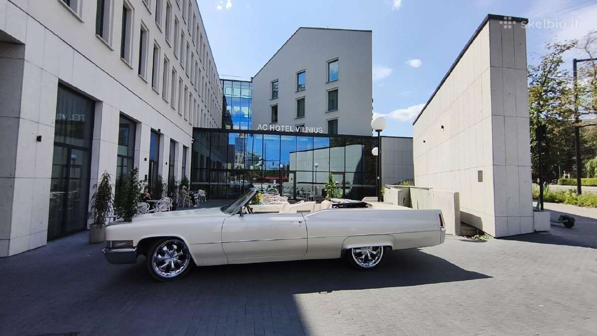 Cadillac Deville cabrio 1970m nuoma su vairuotoju - nuotraukos Nr. 15
