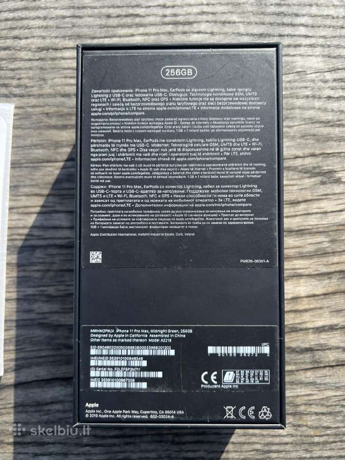 iPhone 11 Pro Max 256gb - nuotraukos Nr. 9