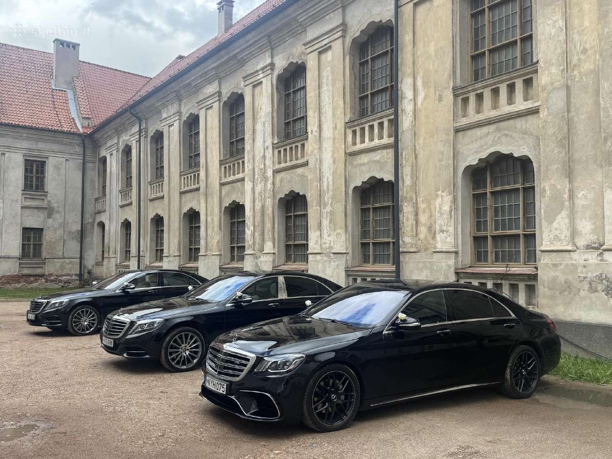 Prabangių Mercedesu nuoma vestuvėms - nuotraukos Nr. 34