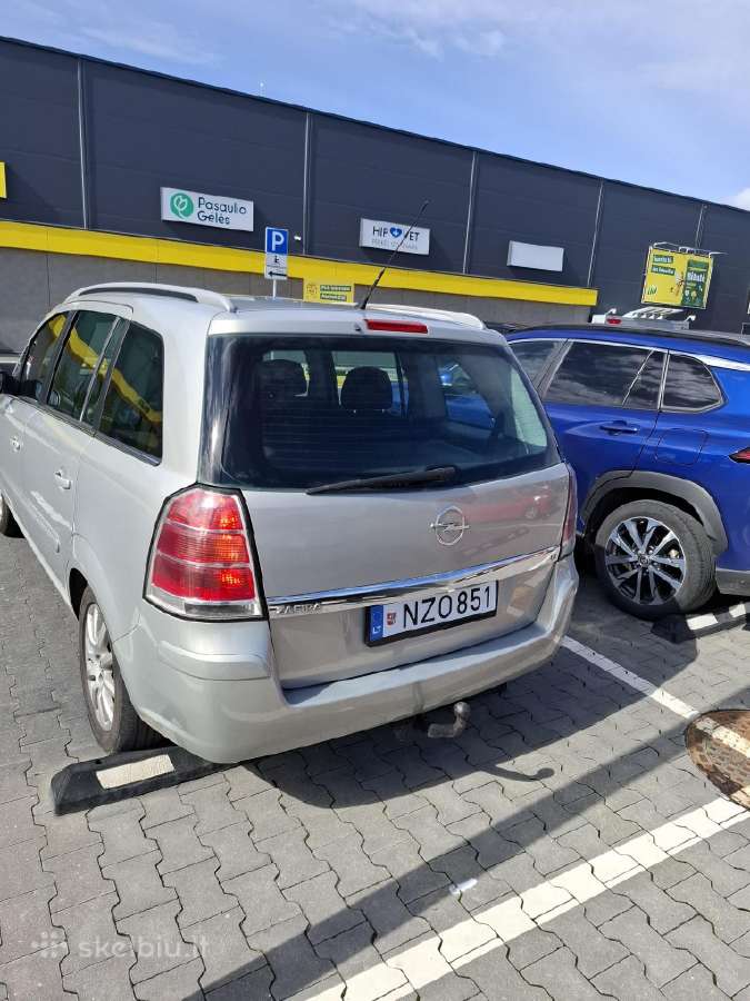 Opel Zafira 2006m.benzinas-dujos,1,6 l. - nuotraukos Nr. 4