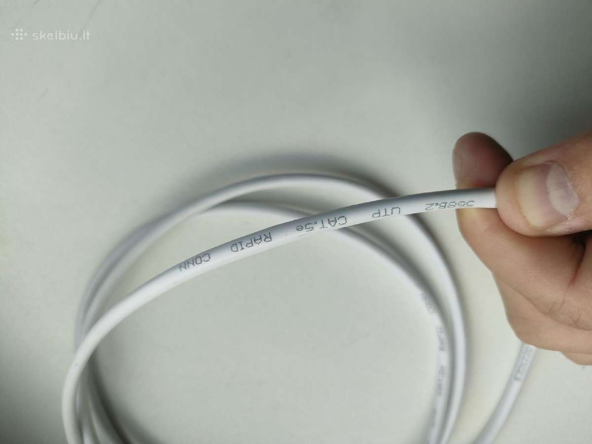 Ethernet interneto kabeliai kabelis laidai laidas - nuotraukos Nr. 9