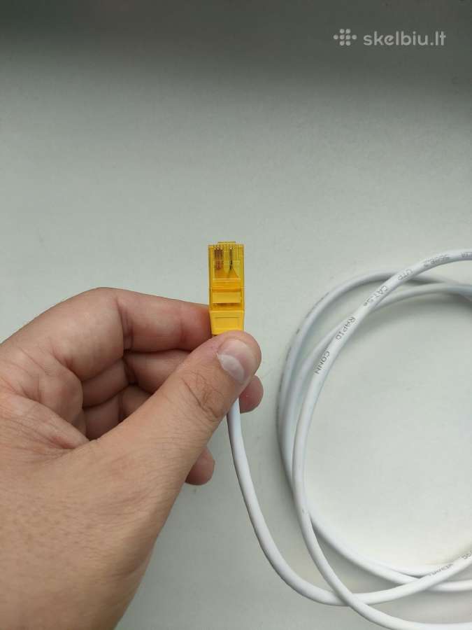 Ethernet interneto kabeliai kabelis laidai laidas - nuotraukos Nr. 6