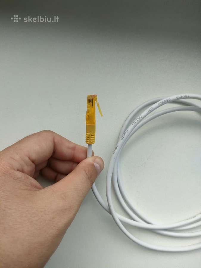 Ethernet interneto kabeliai kabelis laidai laidas - nuotraukos Nr. 7