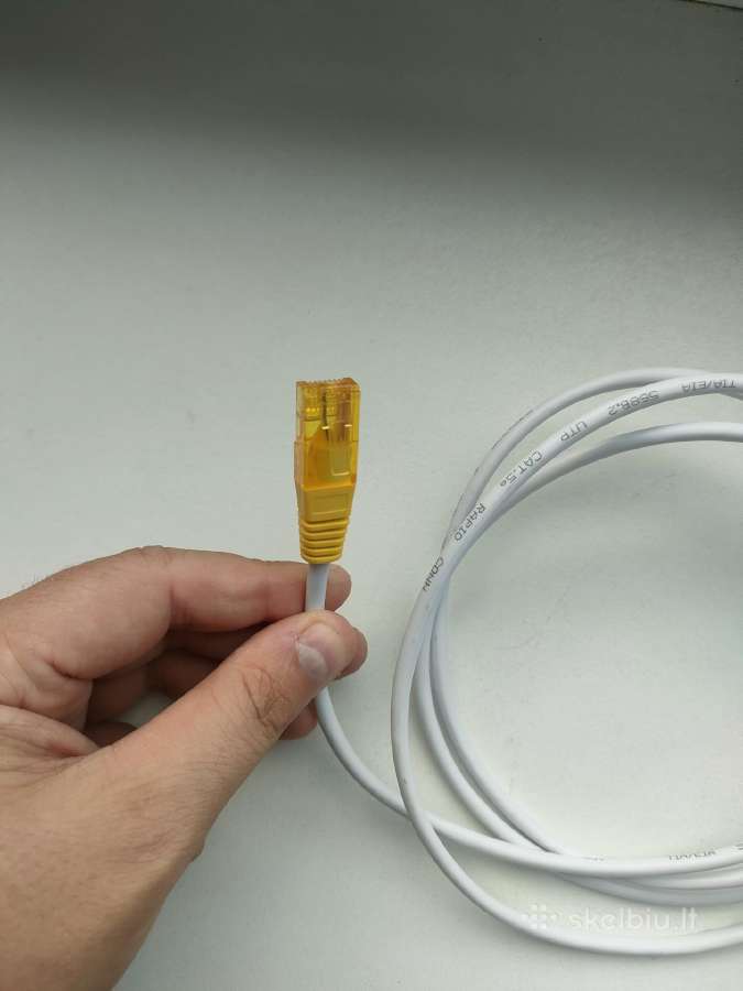Ethernet interneto kabeliai kabelis laidai laidas - nuotraukos Nr. 8