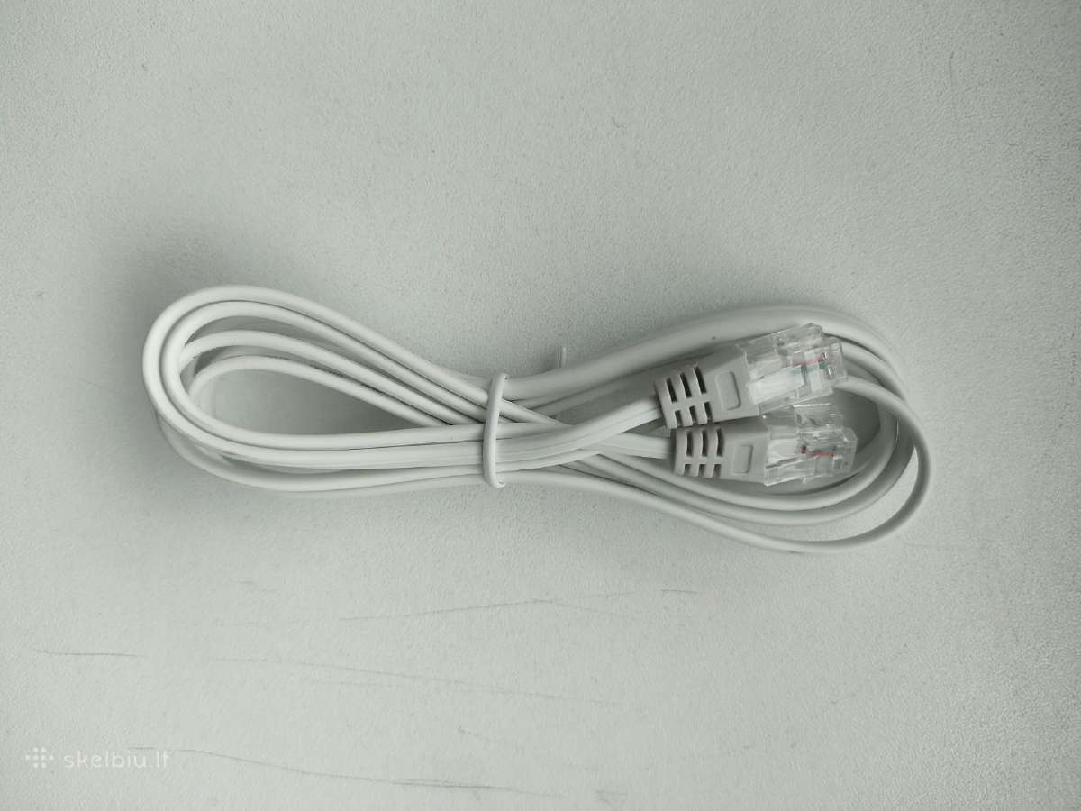 Ethernet interneto kabeliai kabelis laidai laidas - nuotraukos Nr. 2