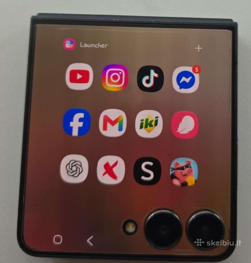Samsung galaxy Z Flip 7 juodas - nuotraukos Nr. 5