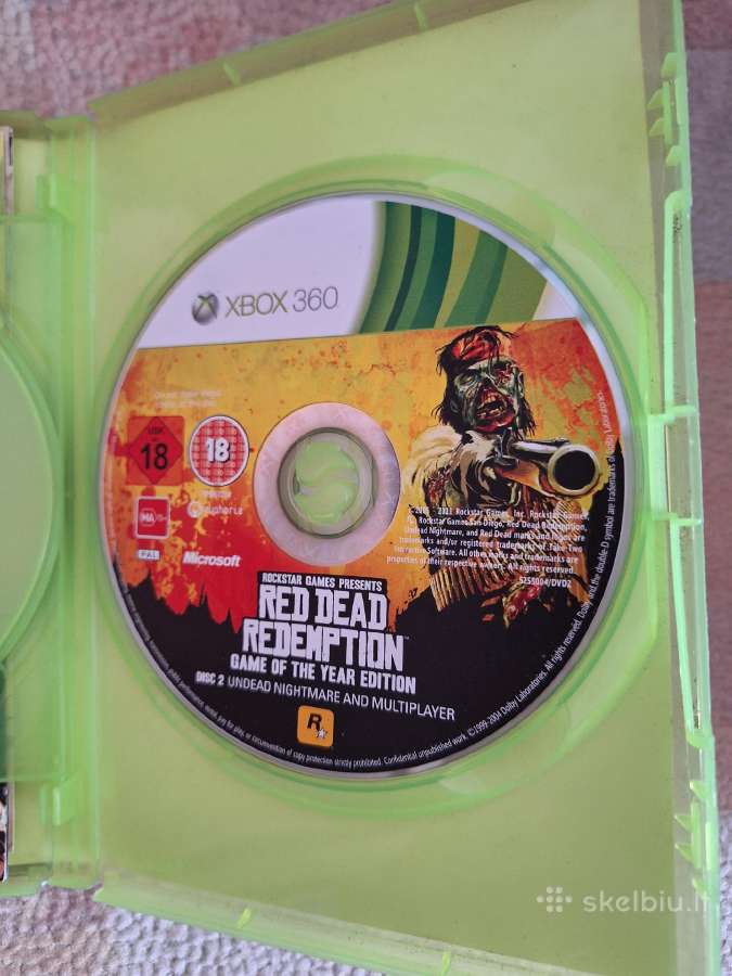 Red dead redemption game of the year edition xbox - nuotraukos Nr. 3