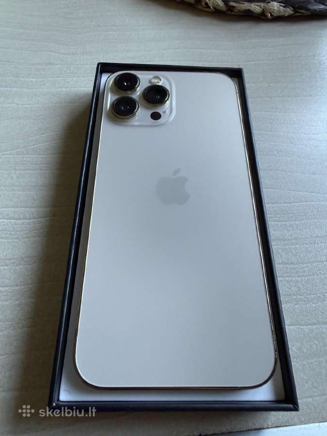 iPhone 13 Pro Max 256 GB Gold – 86% baterija - nuotraukos Nr. 2