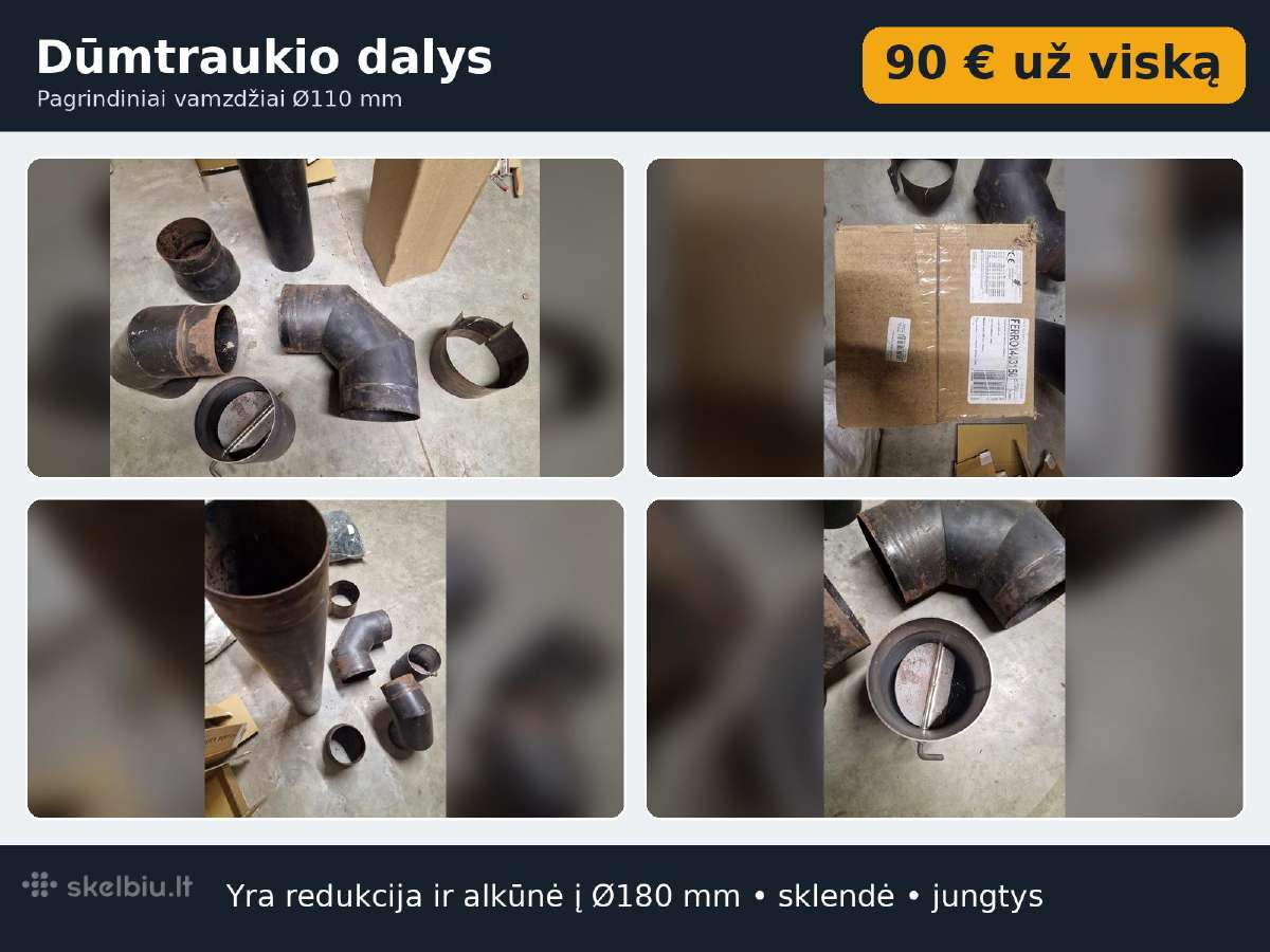 Įvairūs daiktai – stiklinė pertvara ir kt. - nuotraukos Nr. 7