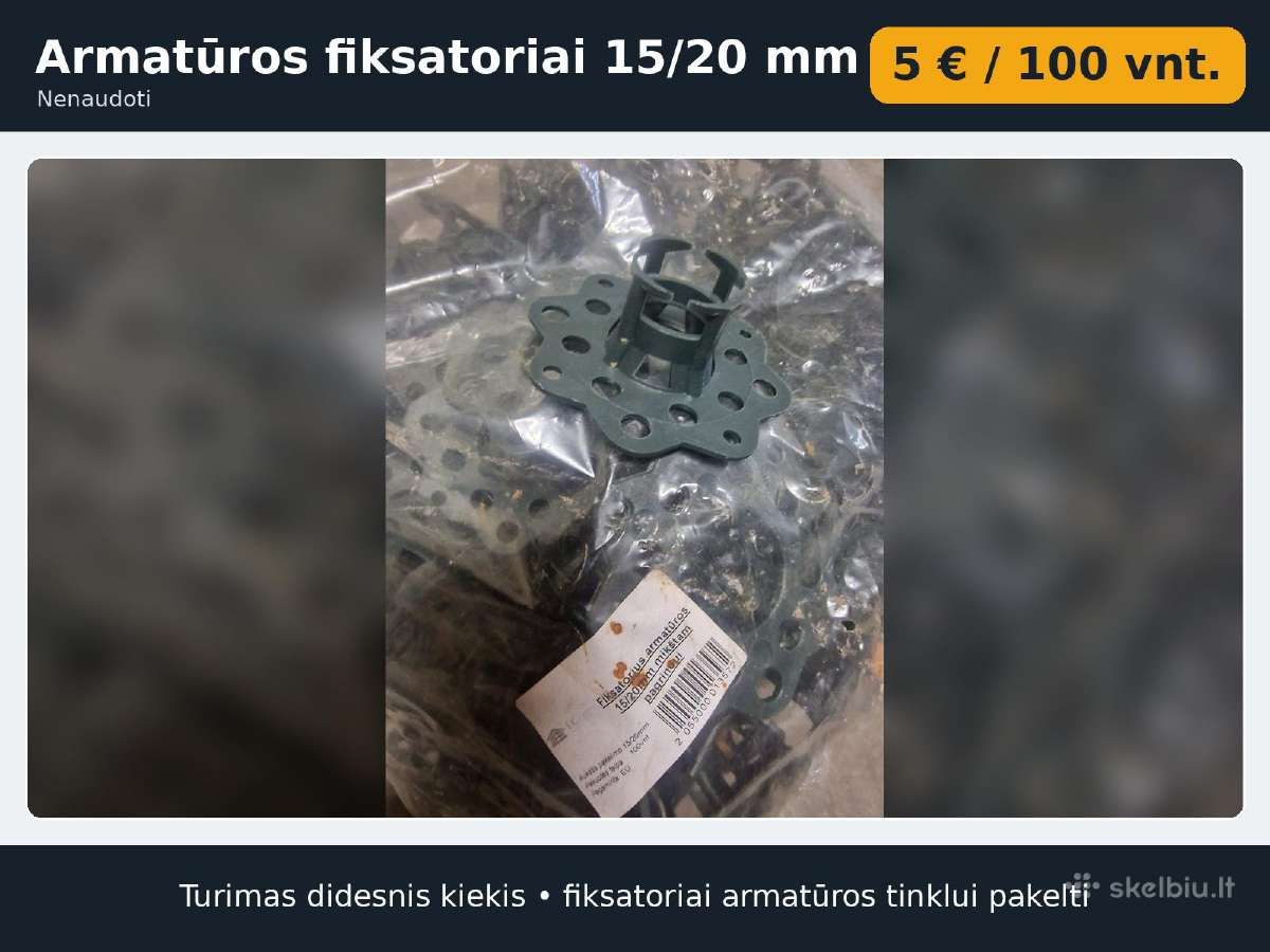 Įvairūs daiktai – stiklinė pertvara ir kt. - nuotraukos Nr. 10