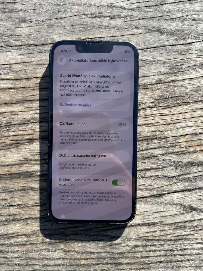 iPhone 13mini 128gb - nuotraukos Nr. 9