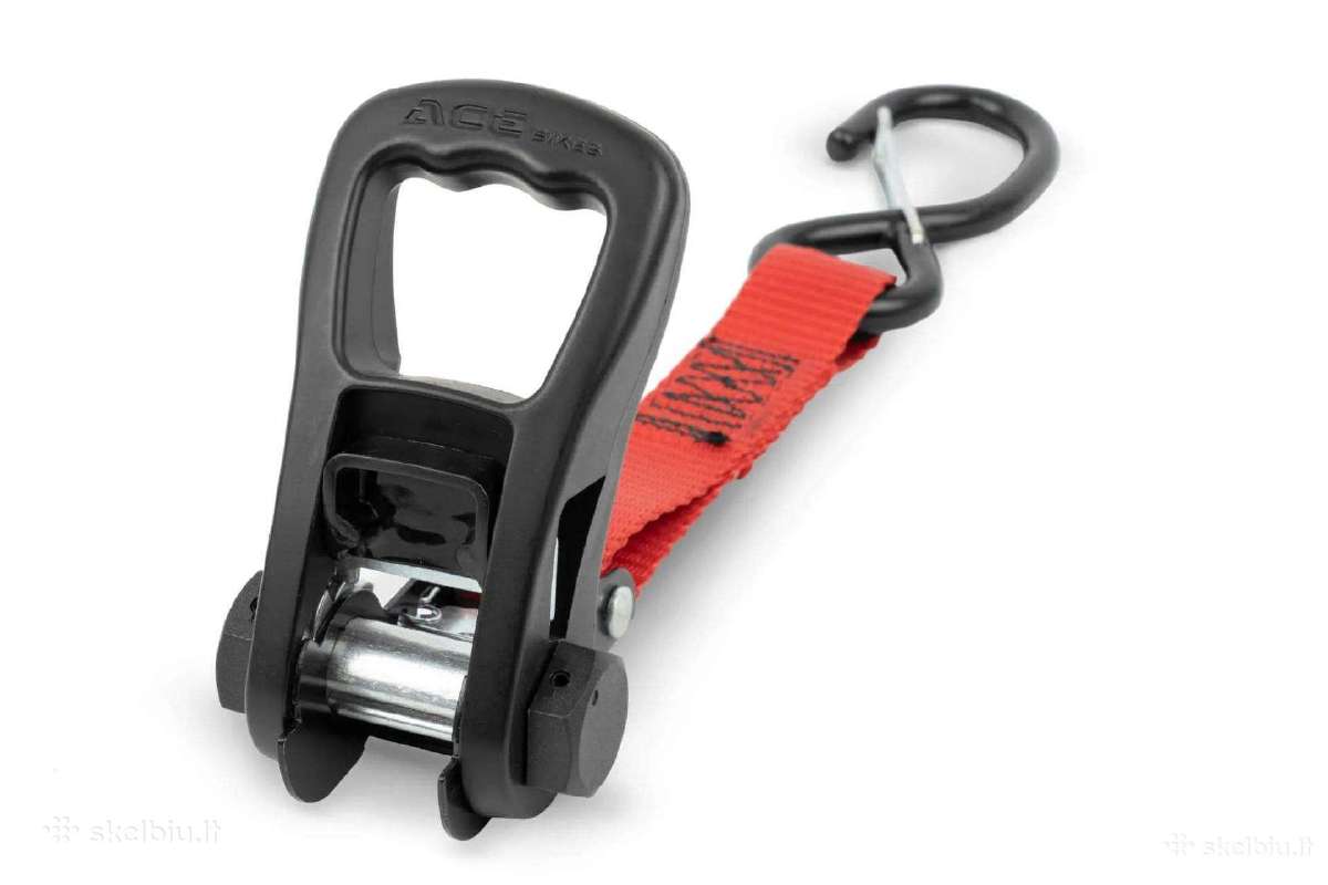 Tvirtinimo diržai Ace bike, Lashing strap set Pro - nuotraukos Nr. 2