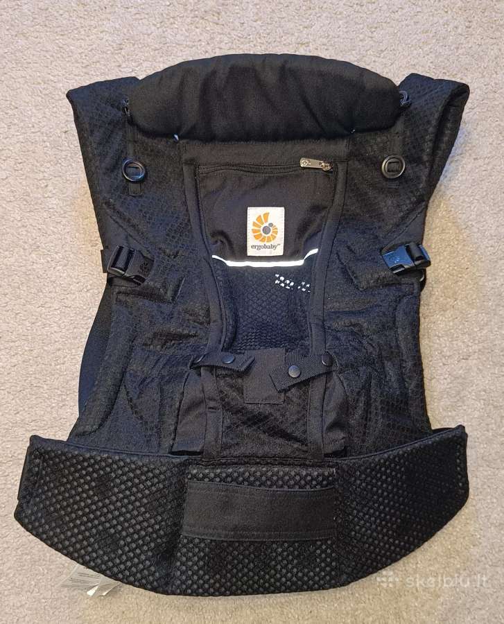 Ergobaby Adapt Softflex Mesh Onyx Black nešioklė - nuotraukos Nr. 5