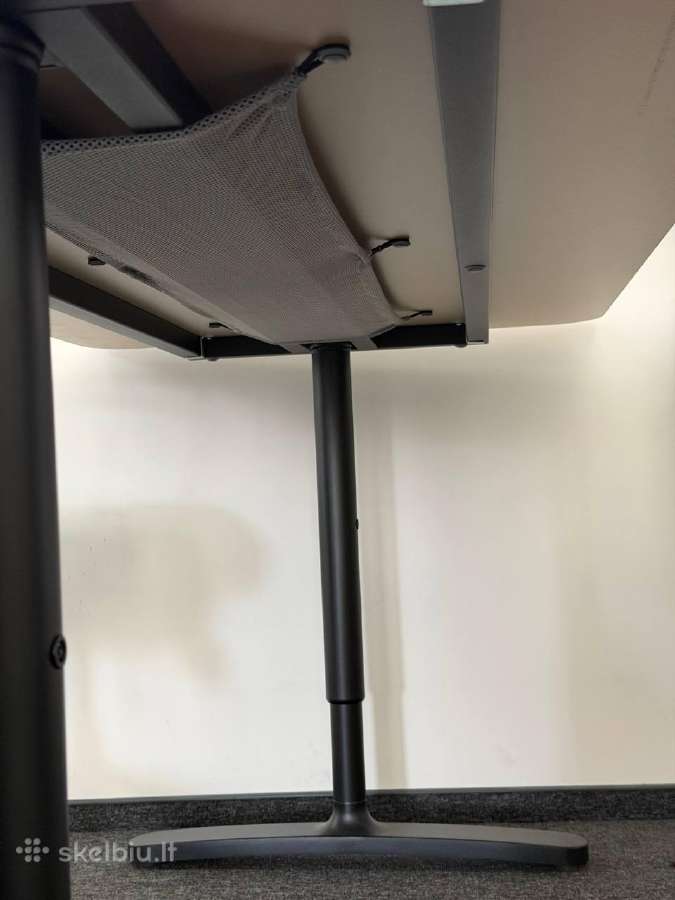 Ikea Bekant Desk, Black, 160x80 cm, Office Desk - nuotraukos Nr. 4