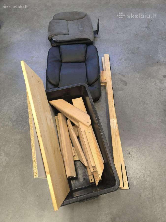 Sim rig simuliatoriaus stalas ir kėdė - nuotraukos Nr. 3