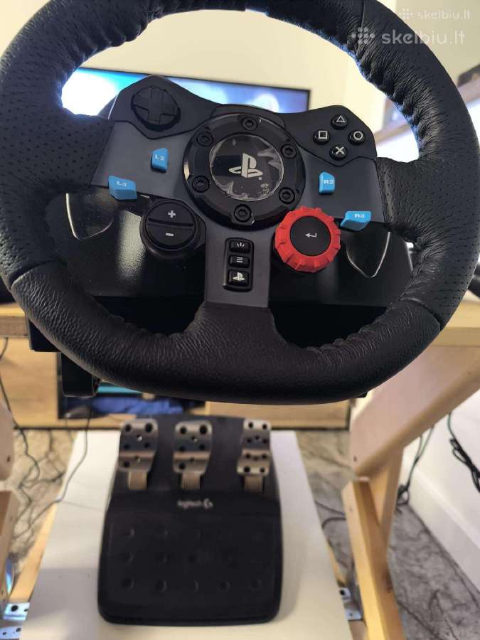 Sim rig simuliatoriaus stalas ir kėdė - nuotraukos Nr. 5